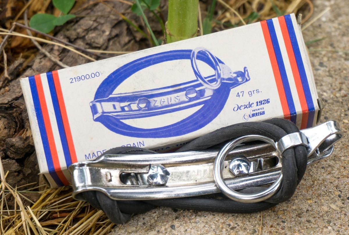 Support De Pneu De Rechange Vélo Vintage Zeus – Années 70, Chromé, Pour Vélo Eroica