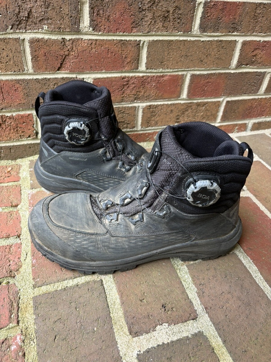 Red Wing Work Boots 10 Men ASTM F2413-18 Black Leather Lace  display picture 1