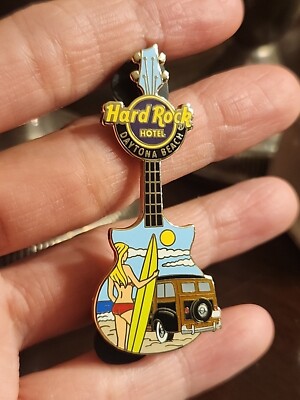 Hard Rock Cafe Daytona Beach Hotel SUNSET BEACH Surf Guitar