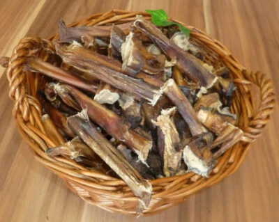 1 Kg OCHSENZIEMER KLEINE STÜCKE wie Rinderkopfhaut Kauknochen kausnack24 barfen