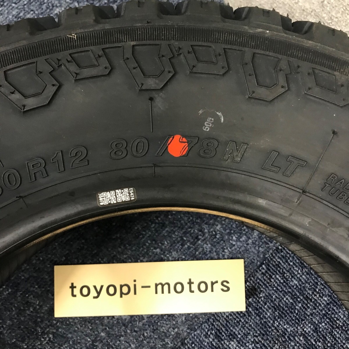 YOKOHAMA GEOLANDAR KT Y828C 145/80R12 80/78N Tire For mini