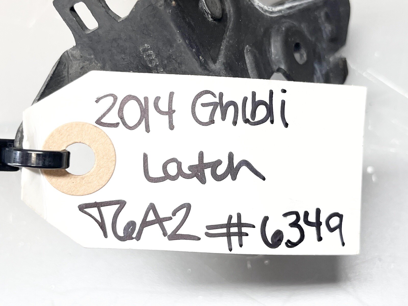 ⭐️2014-2020 MASERATI GHIBLI FRONT HOOD BONNET LOCK LATCH LEVER ACTUATOR OEM