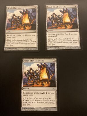1 X Krark-Clan Ironworks #134/165 MTG Fifth Dawn NM English