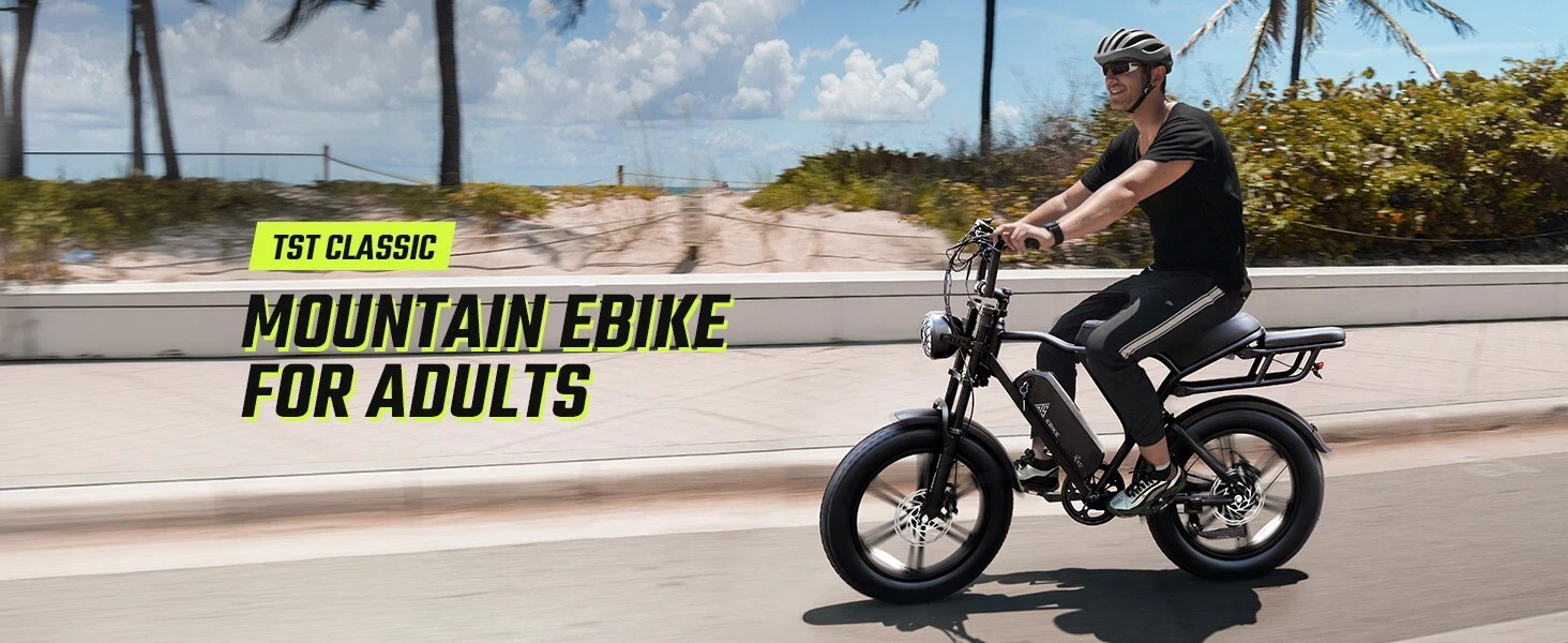 Peak 1500W Electric Bicycle 32MPH Disc Brakes 7-Speed Long Range Off-Road Ebike - Picture 6 of 18