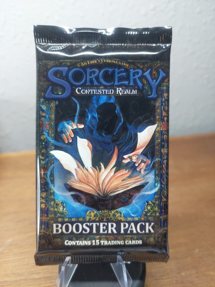 Sorcery Contested Realm TCG Beta Booster Pack New/Factory Sealed