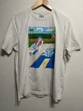 Zara X Wes Robinson Men’s Painting Print Tee
