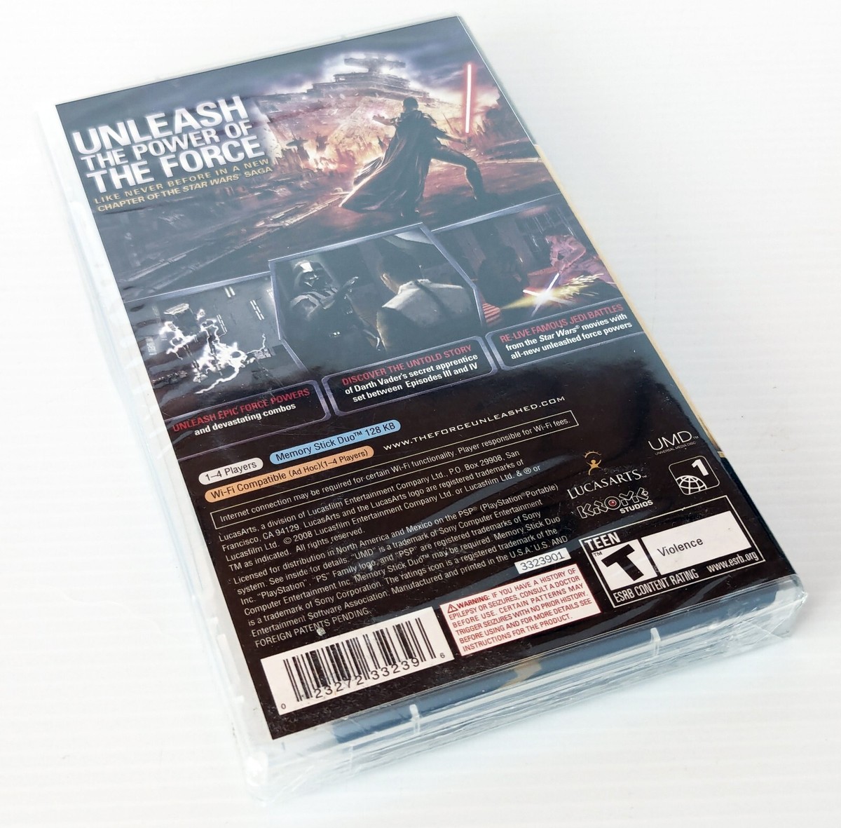 Star Wars: The Force Unleashed (Sony PSP, 2008) for sale Star Wars: The Force Unleashed (Sony PSP, 2008) for sale