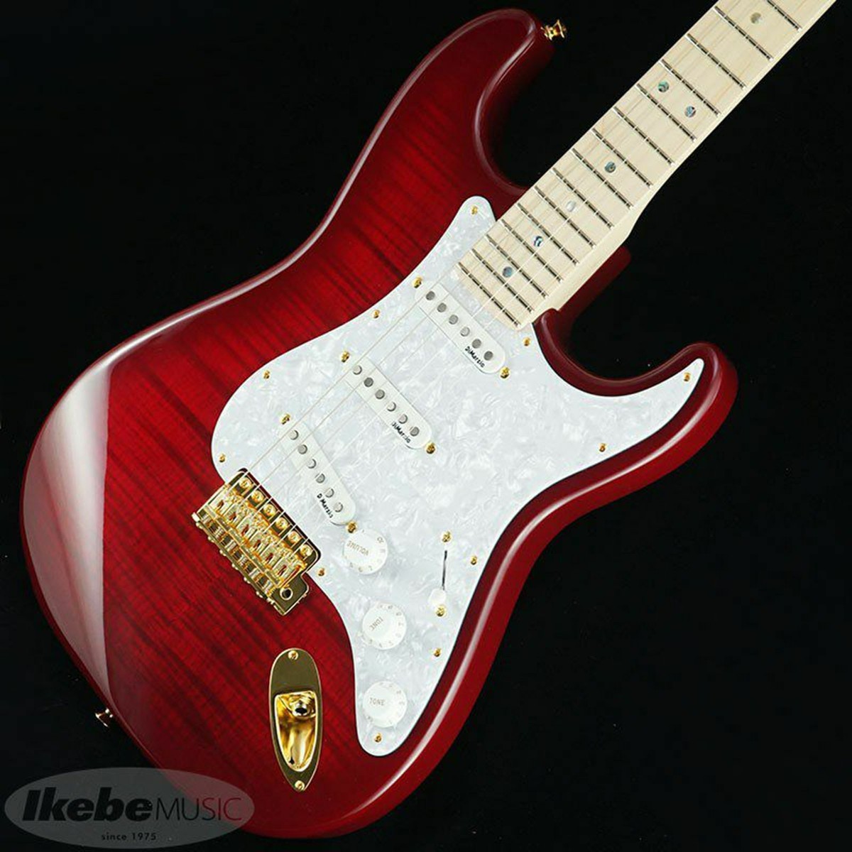 Fender Japan Exclusive Richie Kotzen Stratocaster Transparent Red