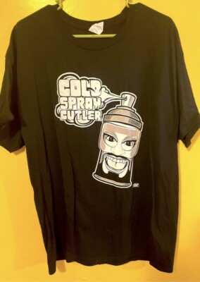 Brandon Cutler Cold Spray AEW Young Bucks Elite Wrestling Shirt Size XL