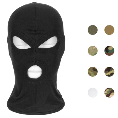MFH Balaclava 3-Loch dünn Biwakmütze Sturmhaube Sturmmaske Motoradhaube Skimaske