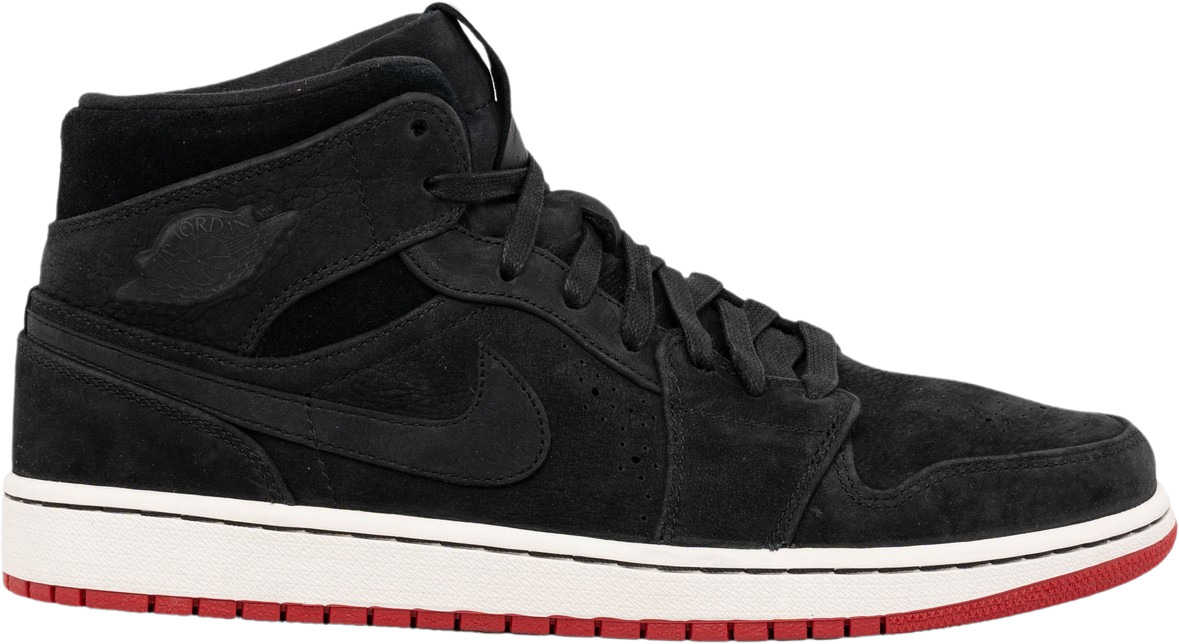 Jordan 1 Nouveau Mid Black Red for Sale | Authenticity Jordan 1 Nouveau Mid Black Red for Sale | Authenticity