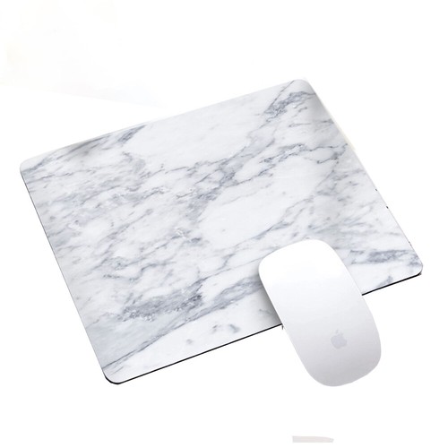 Non-Slip Mouse Pad Marble Design Desk Mat for Laptop Computer PC Gaming Mousepad - Afbeelding 7 van 8