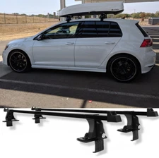 54" Roof Racks Cross Bar Luggage Cargo Carrier Lock For VW Golf R Mk8 2022-2024