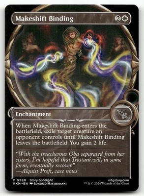 Makeshift Binding Showcase Murders at Karlov Manor MTG NM