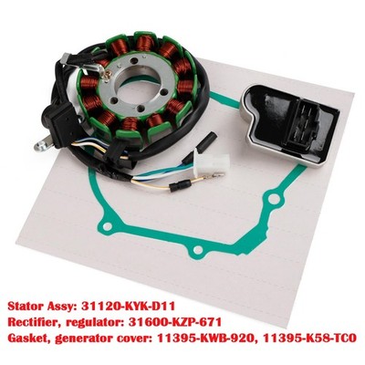 GENERATOR STATOR REGULATOR RECTIFIER GASKET FOR HONDA CRF110 CRF110F 2019-2023
