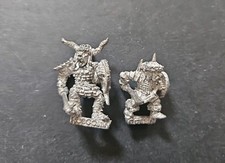 Manic Hobgoblin Hero & Vile Goblin BC2 MONSTER SET CITADEL METAL WARHAMMER 