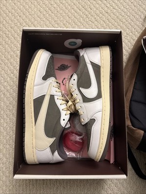 Travis Scott Jordan 1 Low OG Reverse Mocha Size 11 (READ DESCRIPTION)