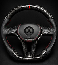 Real Carbon Fiber Steering Wheel For Mercedes-bens W212 E63 Cls63 Amg 2012-2016 Real Carbon Fiber Steering Wheel For Mercedes-bens W212 E63 Cls63 Amg 2012-2016
