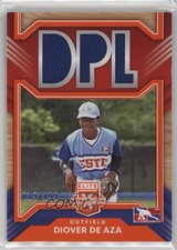2022 Panini Elite Extra Edition DPL Material Orange 19/199 Diover De Aza 14tz