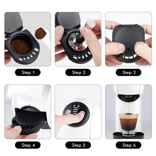 Refill Reusable Capsule Adapter for Dolce Gusto Coffee Capsule Convert - Picture 7 of 20