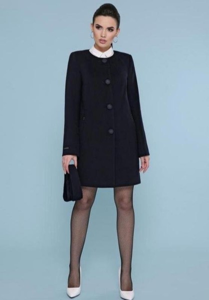 Women Marvin Browne Coat Black Wool XS-S