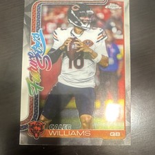 Topps Chrome Future Stars Caleb Williams #FS-1 Chicago Bears Football 2025