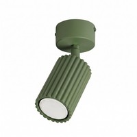 Deckenspot Aluminium OlivgrüN Verstellbar GU10 Ø 6,5 Cm Deckenleuchte Flur