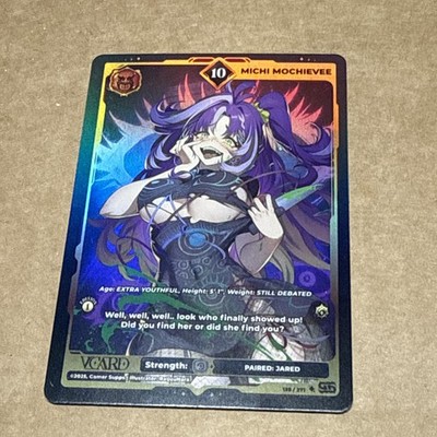 Gamersupps Vcard Divine Chaos Michi Mochievee Holo PL 10 1st Edition