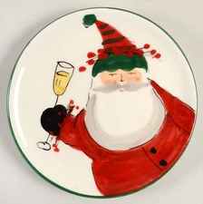 Vietri  Old St Nick Cocktail Plate 11545216