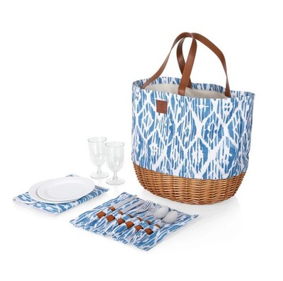 Picnic Time Picnic Basket Promenade - Service For 2 lunch beach tote bag park