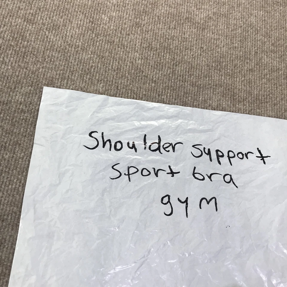 Sujetador deportivo Tommie cobre soporte para hombros cremallera media frontal gimnasio cobre Znergy Foto 3 de 4