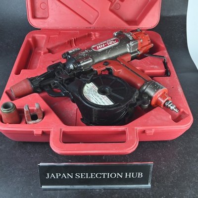 #ad Used Max HN 120 SuperNailer High Pressure Concrete Pin Nailer w Box Tested $210.00