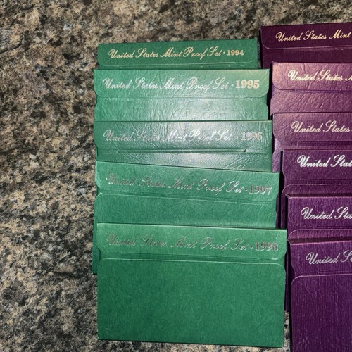 US Proof Sets 1975 Thru 1998 - Picture 3 of 3