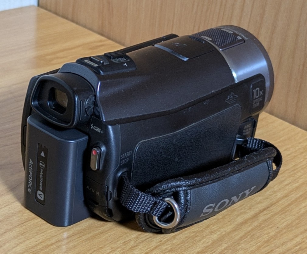 SONY HDR-CX550V Handycam Camcorder NightShot Full HD Japanese only