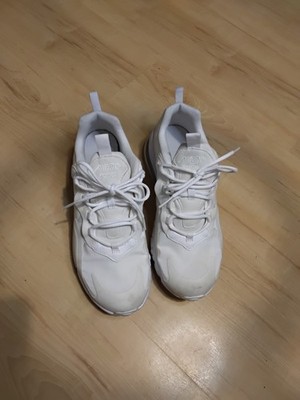 Nike Air Max 270 React Y-6.5 W-8 Running Shoes White BQ0103-100