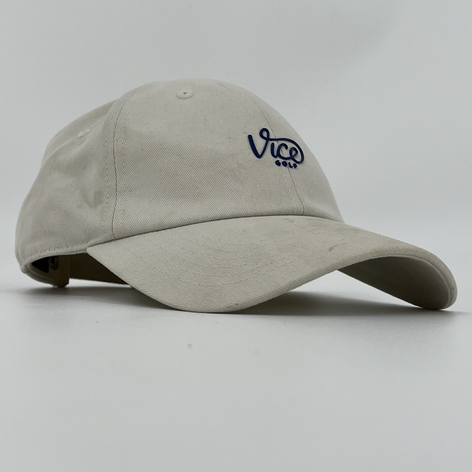 Vice Golf Hat - Beige StrapBack Baseball Cap VGUC - image 13