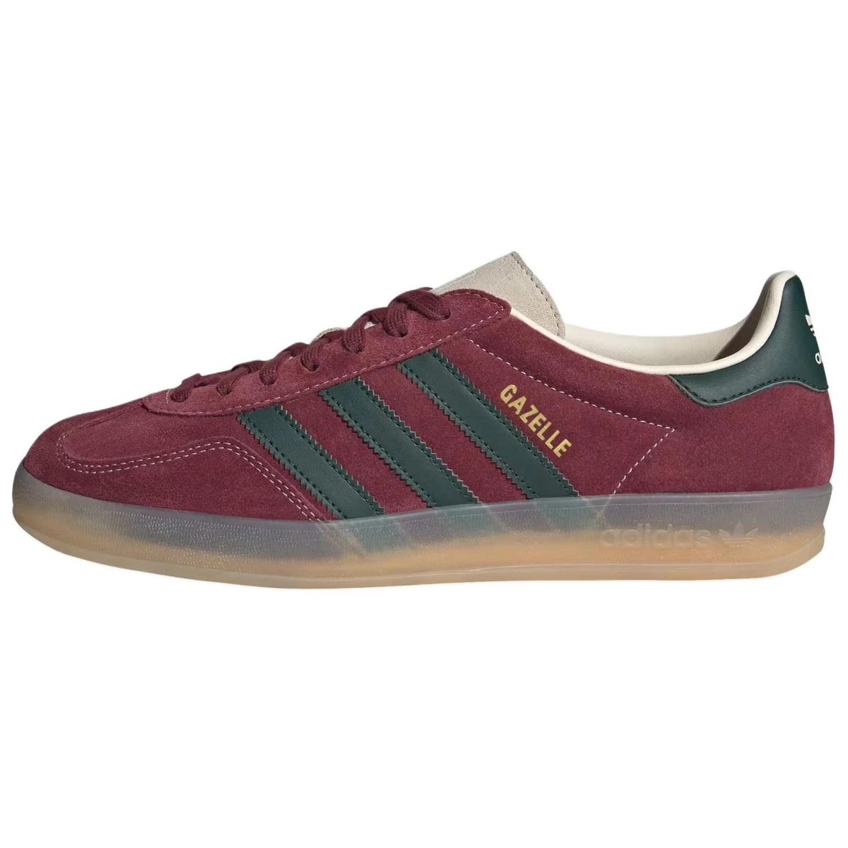 adidas gazelle silver green womens Gazelle Indoor Trainers Cream/Victory Red/Gum | adidas Originals