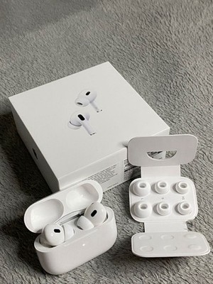 Apple AirPods Pro 2nd Generation with MagSafe Wireless Charging Case - White