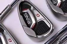 Ping G20 Irons / 4-PW+GW+SW / Black Dot / Regular Flex Ping CFS Shafts