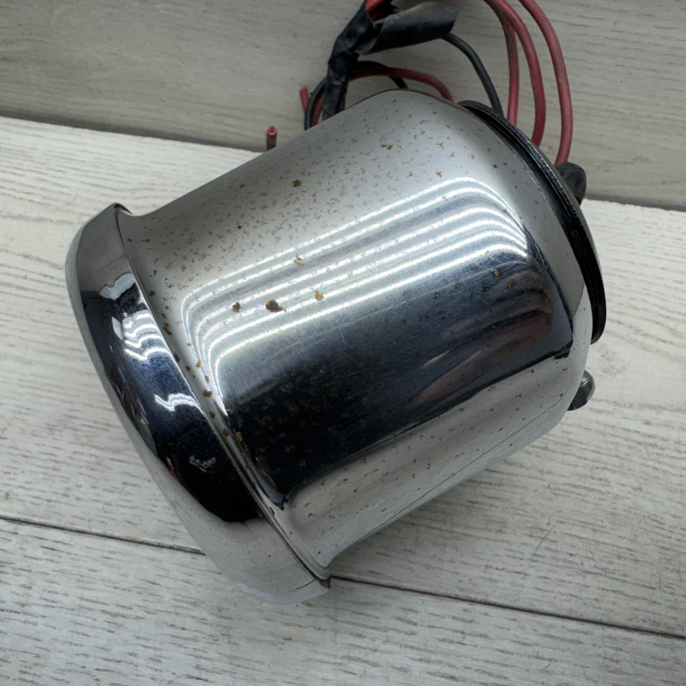 Vintage Sun SUPER Tach 8K 8000 RPM Blueline Tachometer SST-802 w/ Bracket - Image 4 of 4