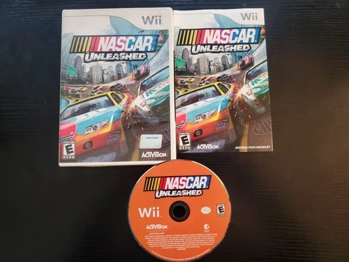 NASCAR Unleashed (Nintendo Wii, 2011) COMPLETE GCM CIB