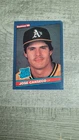 1986 Donruss Jose Canseco Rookie #39 EX+ Baseball