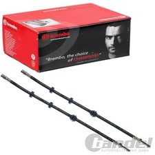 2x BREMBO BREMSSCHLAUCH VORNE RECHTS+LINKS für SEAT CORDOBA (6K1) VW GOLF 3 1H5
