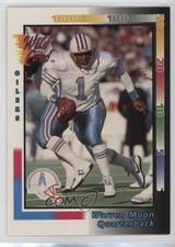 1992 Wild Card Warren Moon #91 HOF 9cd