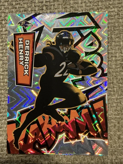 2025 Absolute Football Derrick Henry Vertical Kaboom SSP Case Hit Ravens 🔥🔥