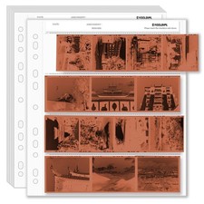 50 PCS Archival Storage Sheets 120 Negative Page Preservers For 120 Film