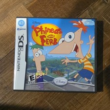 Disney Phineas and Ferb Nintendo DS NTSC-U/C (US/Canada) E Action w/ Manual