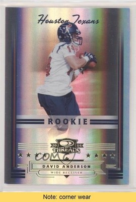 2006 Donruss Threads Rookie 934/999 David Anderson #181 READ 0l2