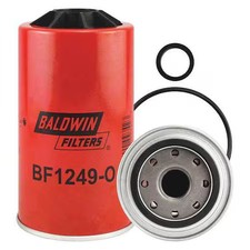 Baldwin Filters Bf1249-O Fuel Filter, Spin-On, 3-13/16 In.L