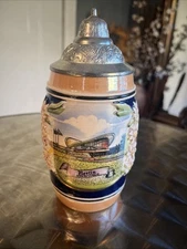 Original Gerzit Beer Stein Gerz West Germany Furth - Rathaus